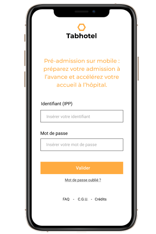E-admission mobile santé E-admission mobile santé