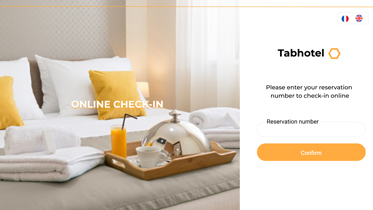 Hotel check-in en ligne