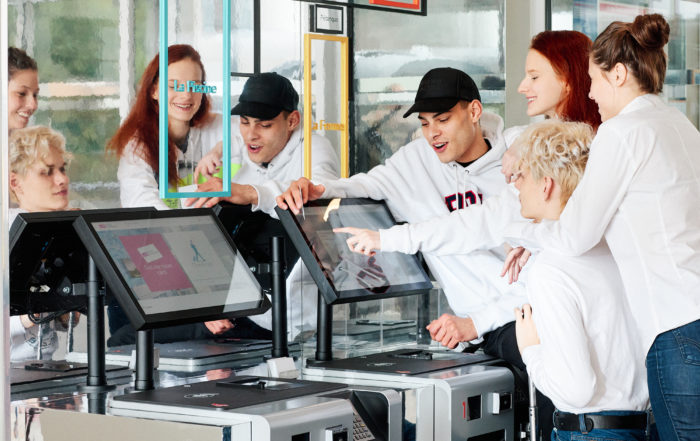 Tabhotel's check-in kiosks at M3 hotel ferney