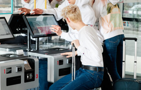 Tabhotel's check-in kiosks at M3 hotel ferney