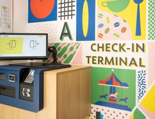 Check-in kiosks Hermes for a 100% digitalized reception